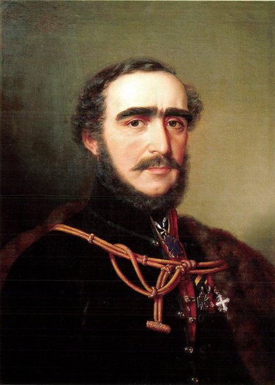 Portrait of Count István Széchenyi by Miklós Barabás